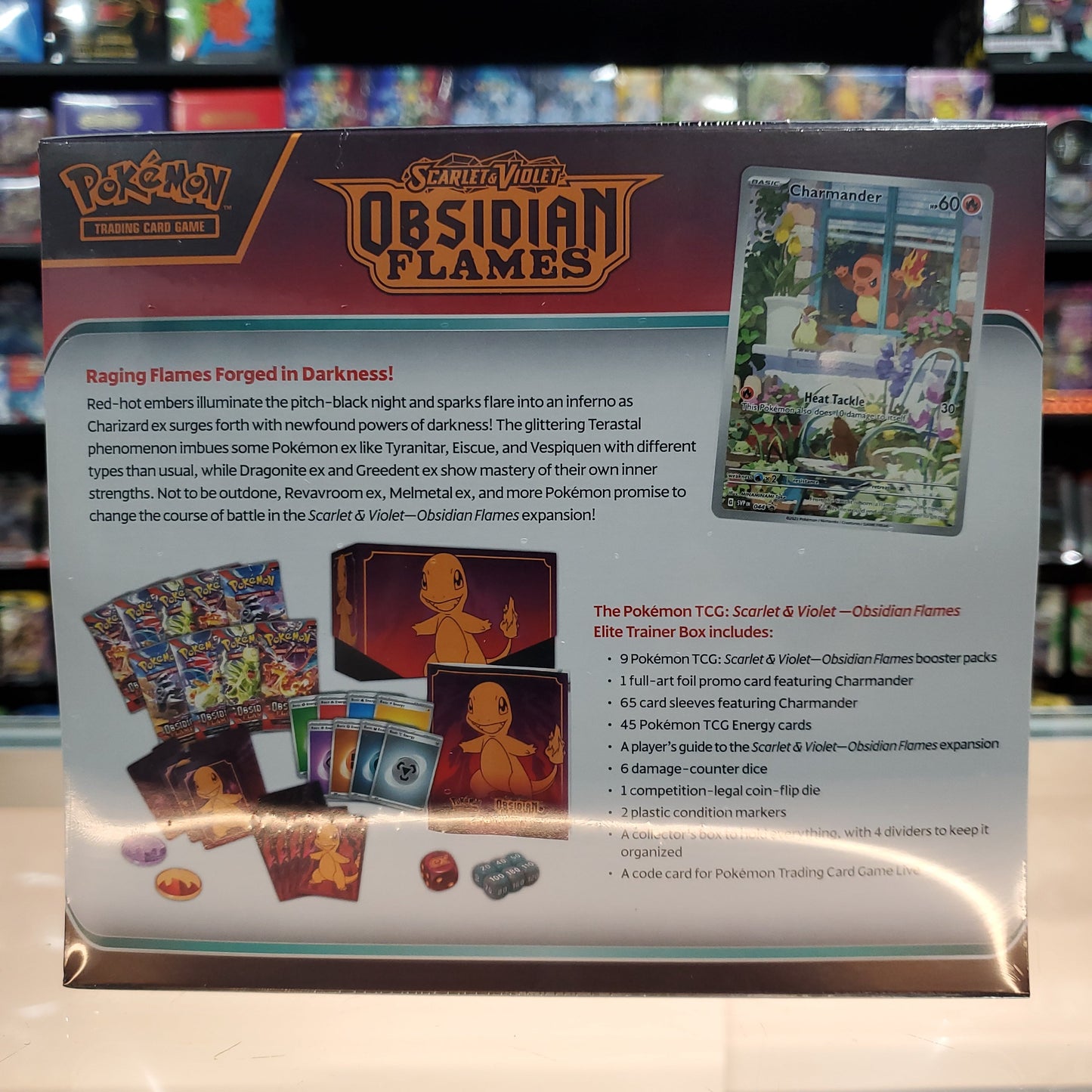 Scarlet & Violet: Obsidian Flames - Elite Trainer Box