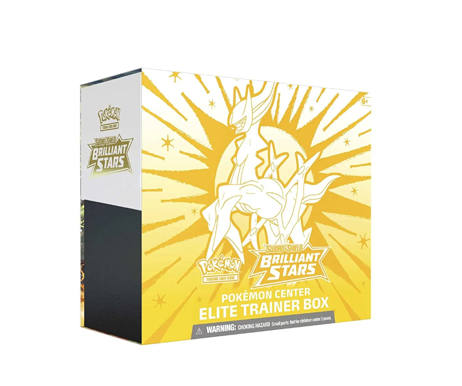 pokemon Center Elite Trainer Box Pokemon Sword and Shield: Brilliant Stars Pokemon Center Elite Trainer Box