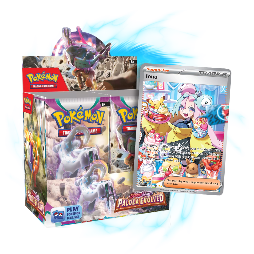 new Paldea Evolved Booster Box