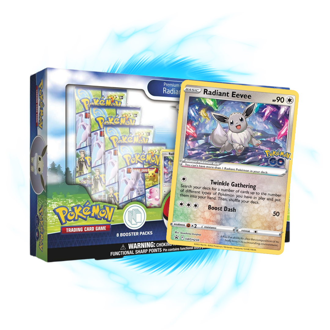 new Go Radiant Eevee Collection Box