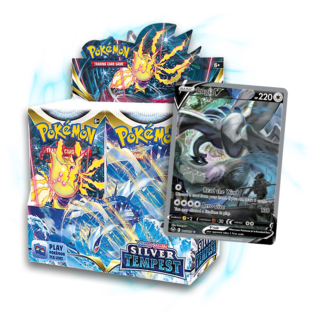 new Silver Tempest Booster Box