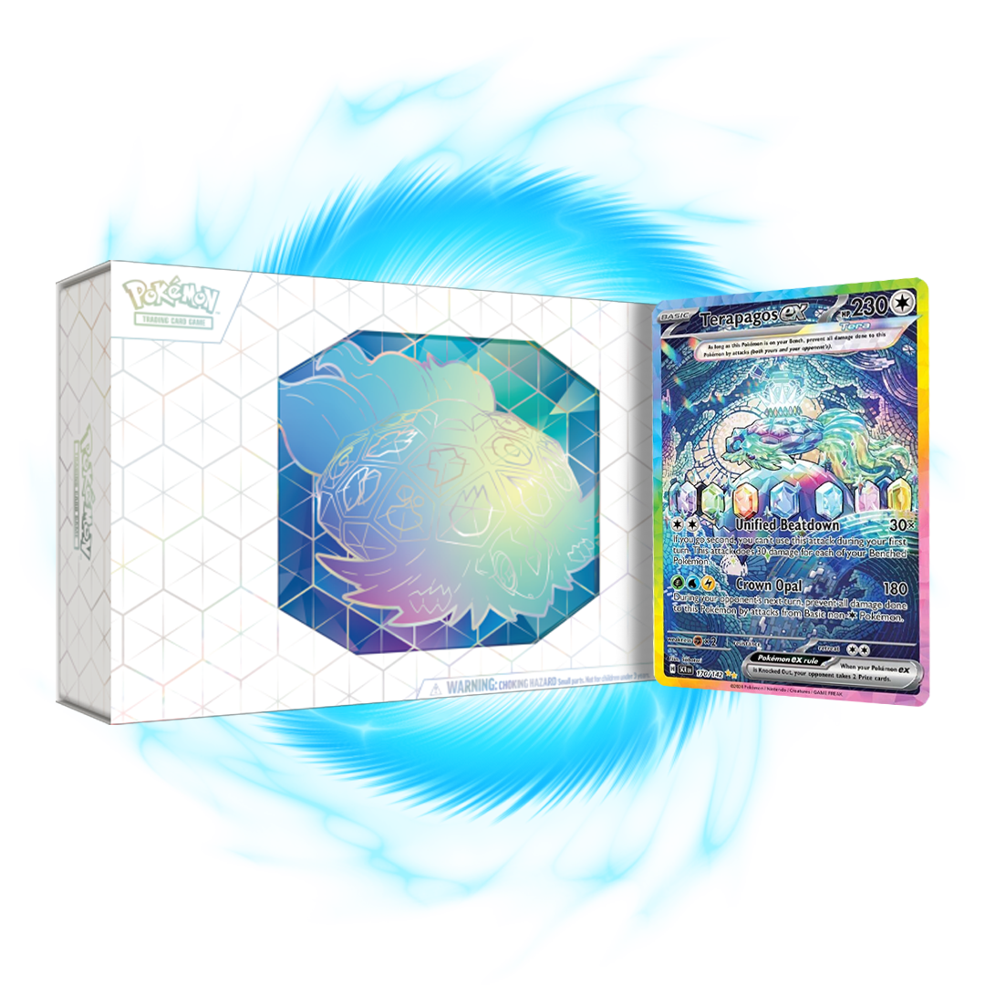new Terapagos Scarlet & Violet Ultra Premium Collection Box