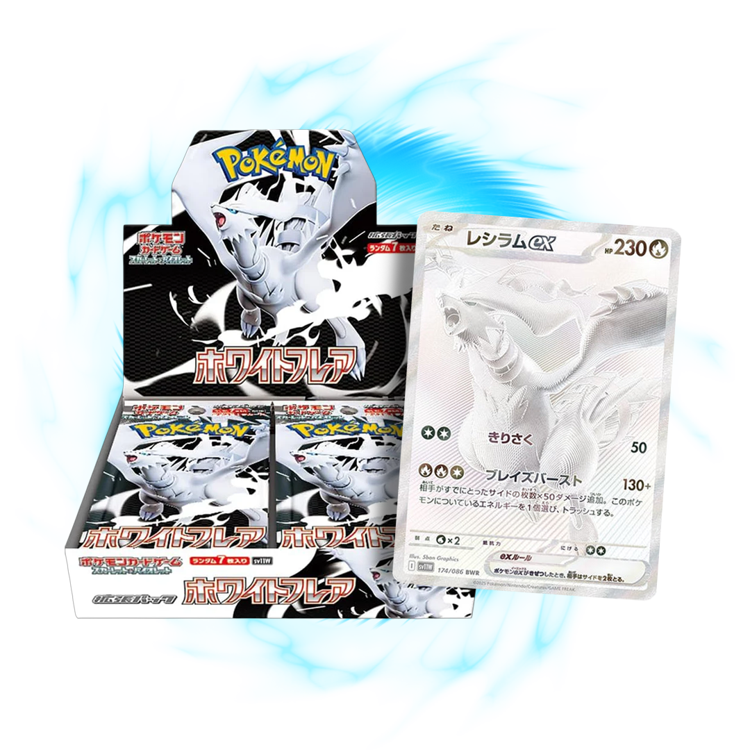 new White Flare sv11W Japanese Booster Box