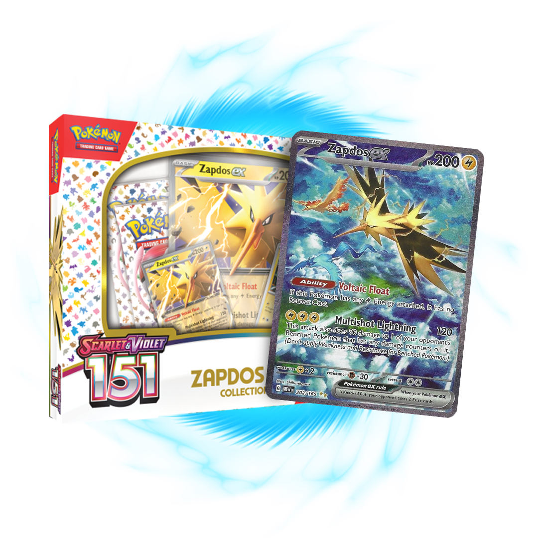 new 151 Zapdos Collection Box