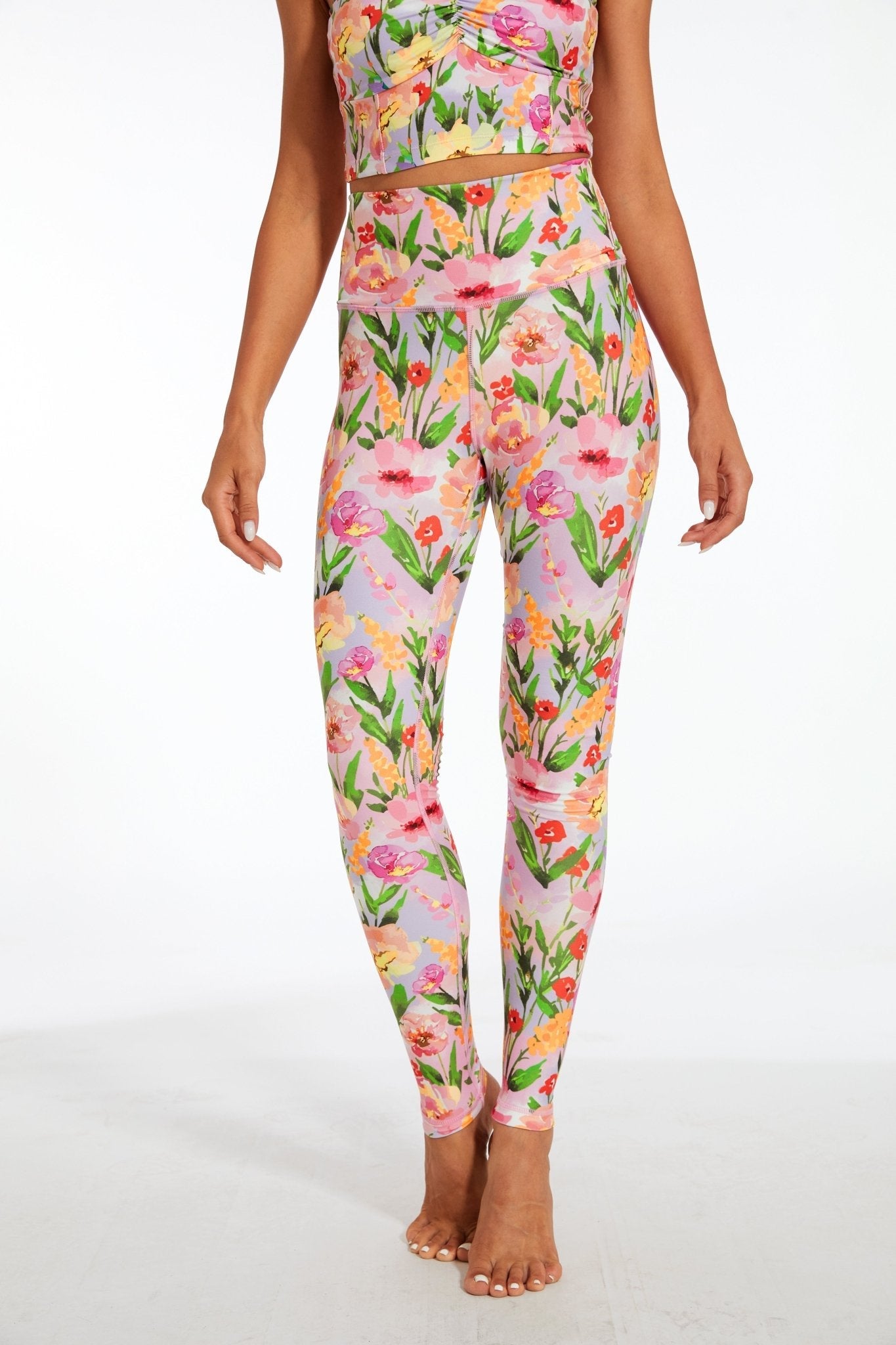Floral Paradise High-waisted Leggings