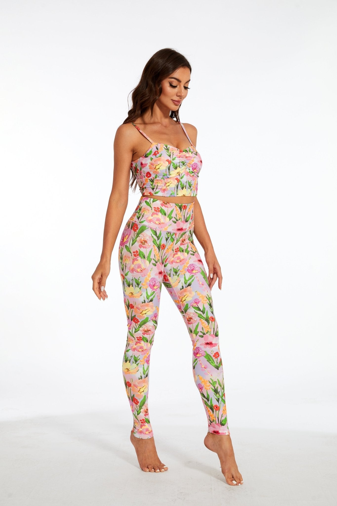 Floral Paradise High-waisted Leggings