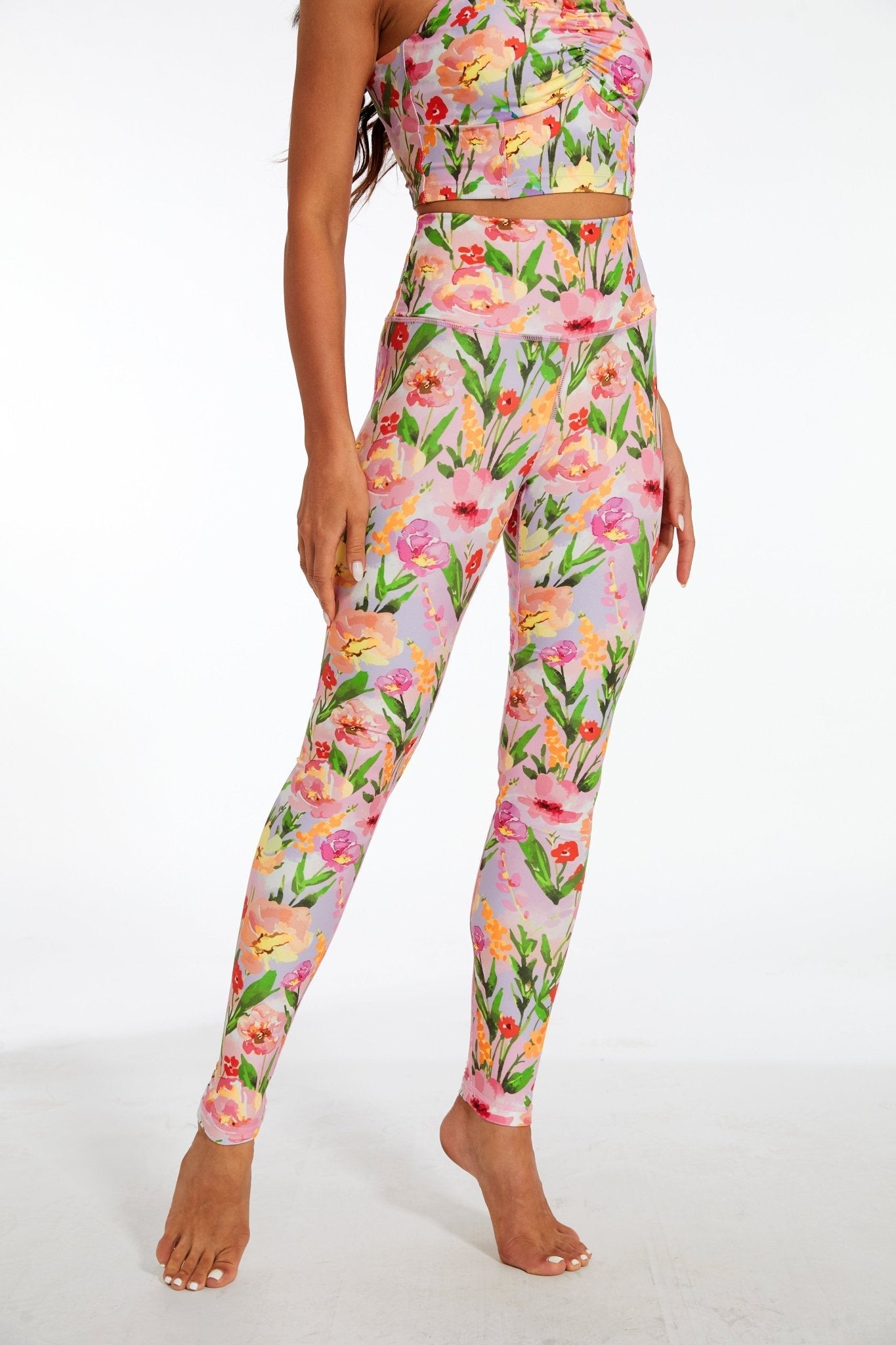 Floral Paradise High-waisted Leggings