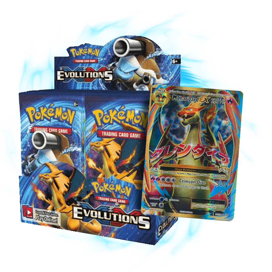 new XY Evolutions Booster Box
