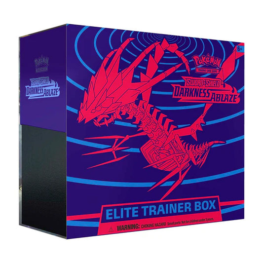 new Pokemon Sword & Shield Darkness Ablaze Elite Trainer Box