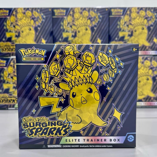 2025 pokemon  ：Scarlet & Violet - Surging Sparks Elite Trainer Box