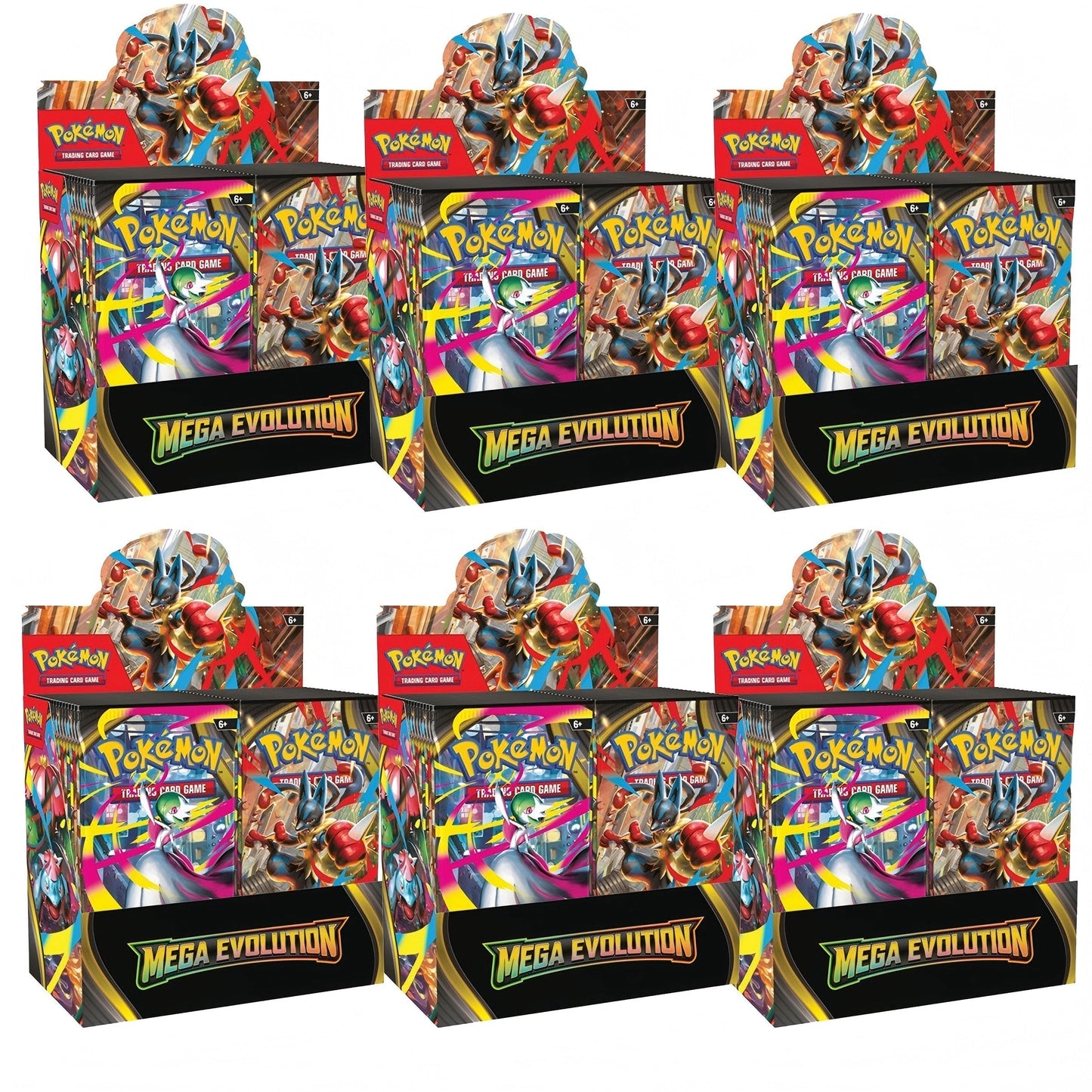 Pokemon TCG Scarlet & Violet Mega Evolution Booster Display (36) PKM-SV11-BD （6Boxes）