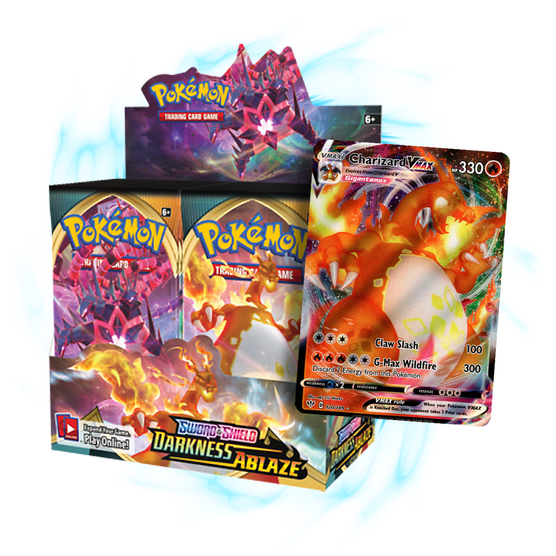 new Darkness Ablaze Booster Box