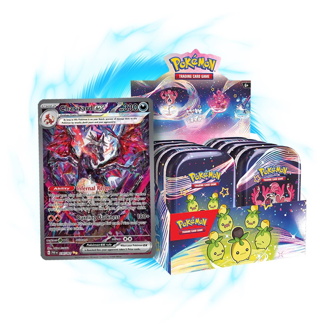 new  Paldean Fates Mini Tins