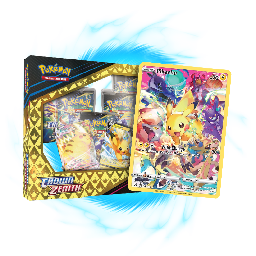 new Crown Zenith Pikachu Special Collection Box