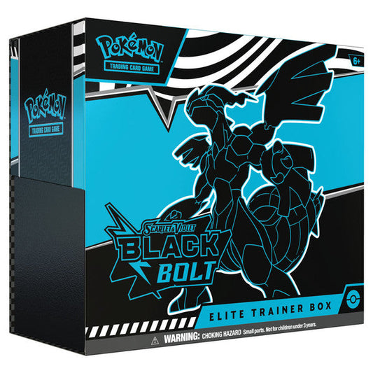 2025 pokemon : Scarlet & Violet 10.5: Black Bolt Elite Trainer Box