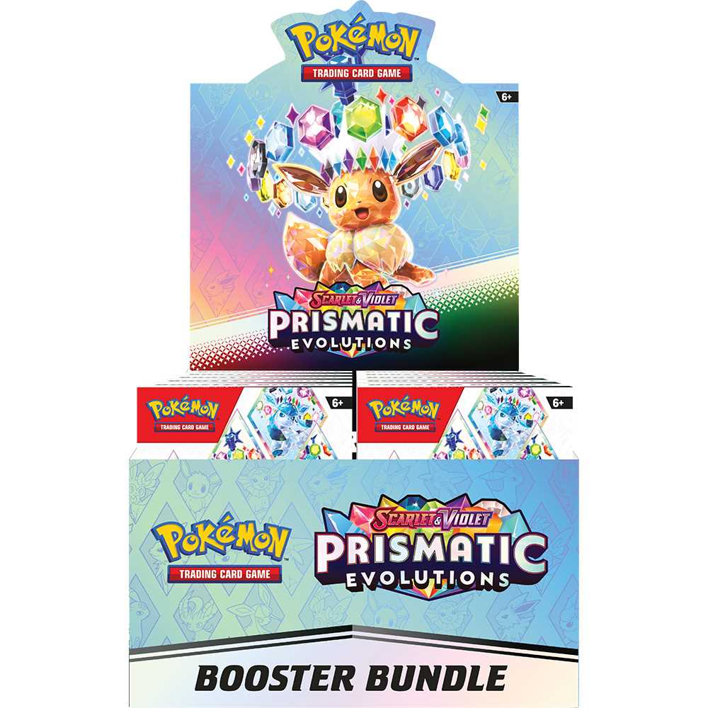 Pokemon TCG: Scarlet & Violet Prismatic Evolutions- Booster Bundle10 Booster Bundles