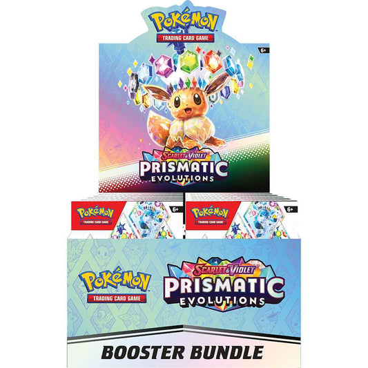 Pokemon TCG: Scarlet & Violet Prismatic Evolutions- Booster Bundle10 Booster Bundles