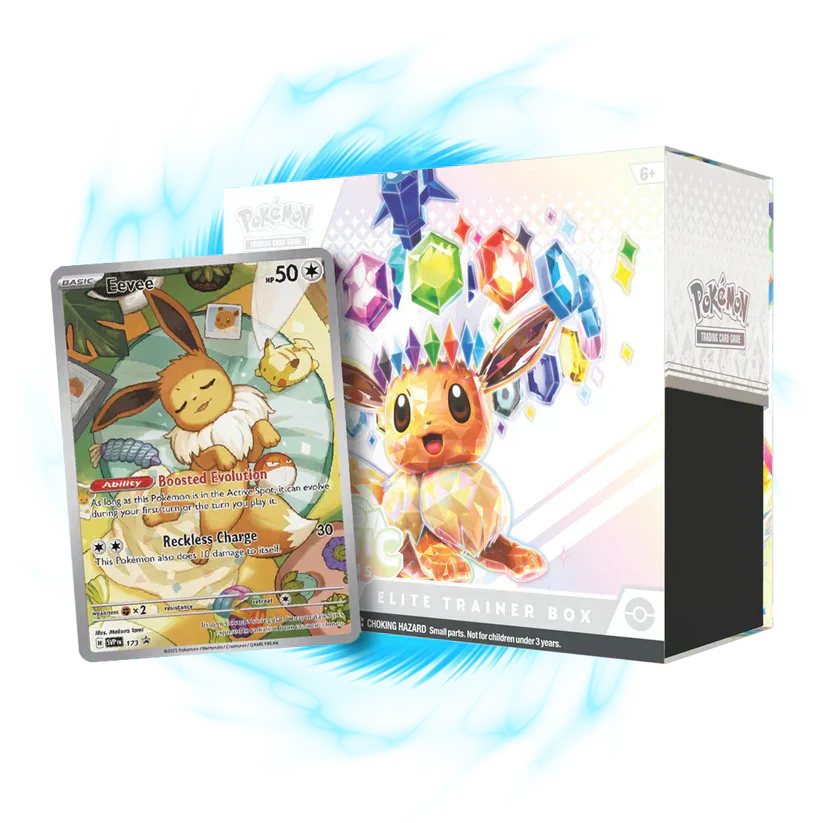 Pokemon Scarlet & Violet Prismatic Evolutions Elite Trainer Box