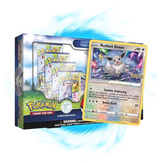 new  Go Radiant Eevee Collection Box