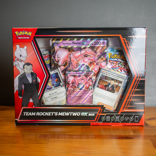 2025 pokemon  Rocket's Mewtwo Ex Box
