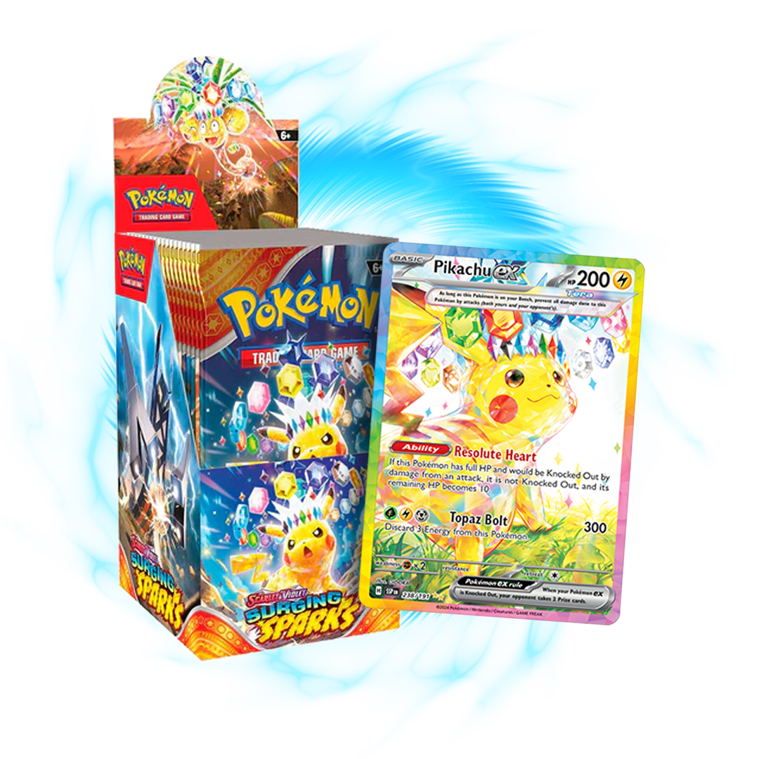 new  Surging Sparks Half Booster Box