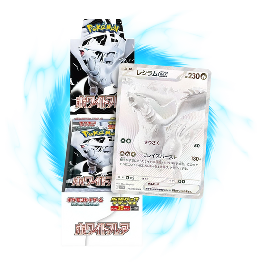 new White Flare sv11W Deluxe Japanese Booster Box