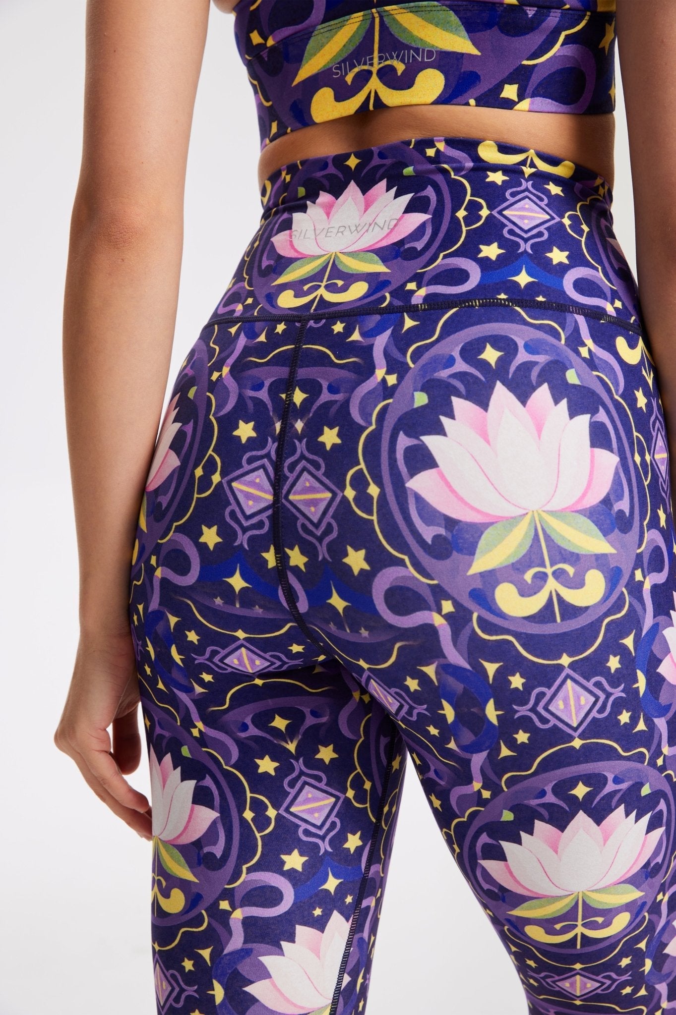 Divine Lotus High-Waisted Leggings
