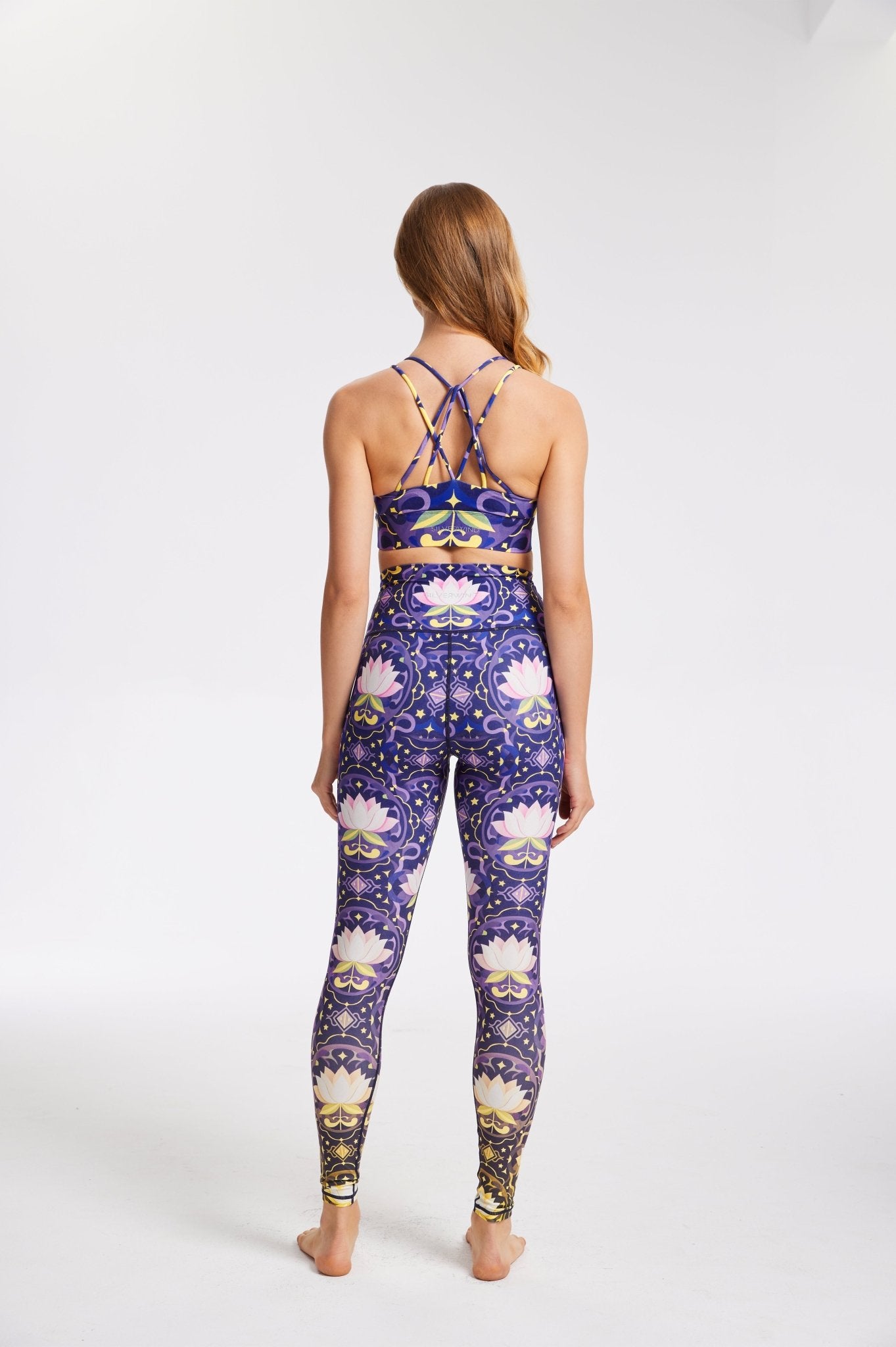 Divine Lotus High-Waisted Leggings