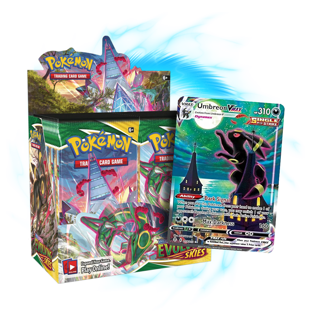 new  Evolving Skies Booster Box