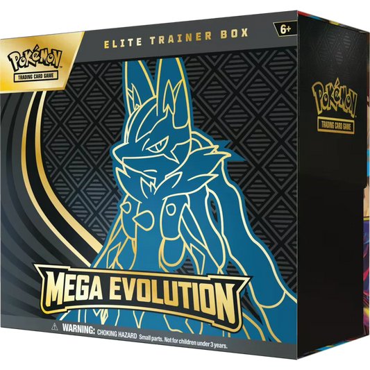 Pokemon TCG: Mega Evolution (Mega Lucario) Elite Trainer Box ETB